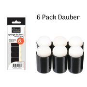 COUTURE CREATIONS SPONGE DAUBERS 6 PACK723623